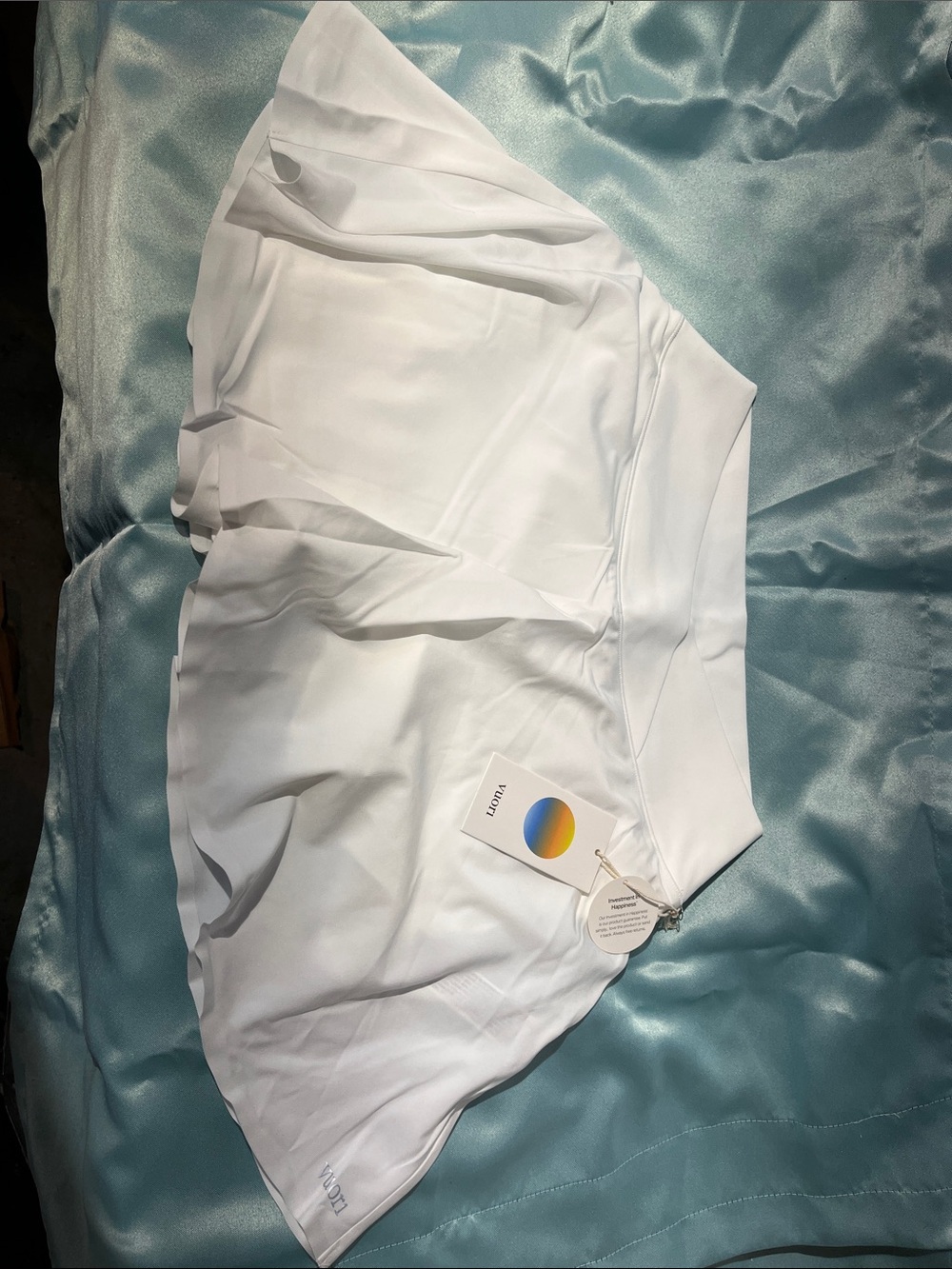 Clementine Flounce Skirt White